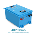 Amptron 48V 105Ah Smart Golf Cart LSV Lithium Battery