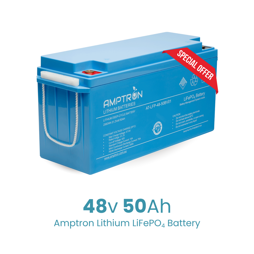 Amptron 48V 50Ah Lithium LiFePO4 Battery