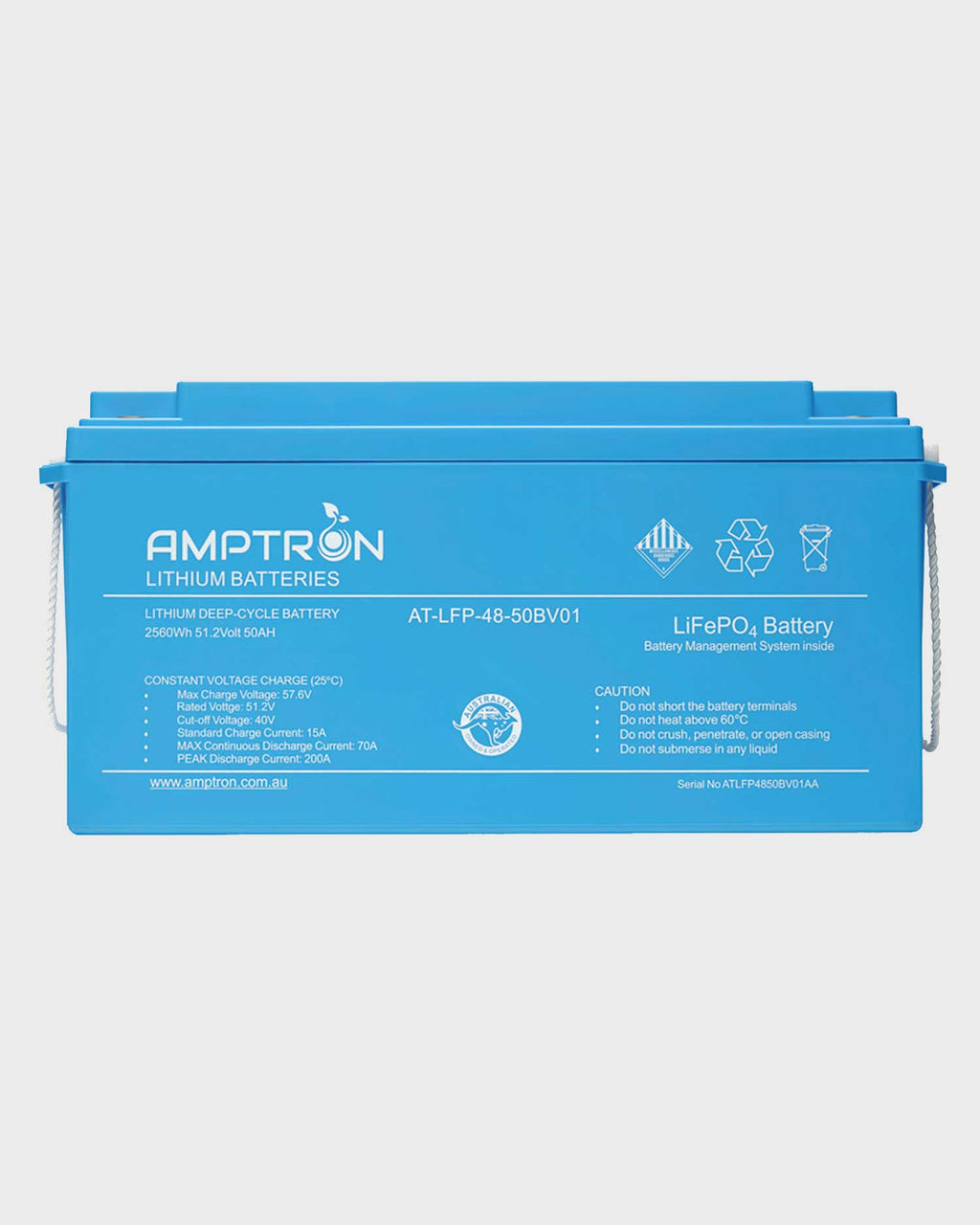 Amptron 48V 50Ah Lithium LiFePO4 Battery