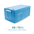 Amptron 48V 75Ah LiFePO4 Deep Cycle Battery - 3,840Wh