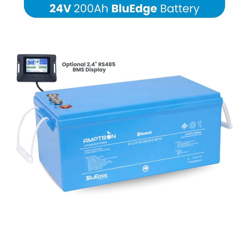 Amptron BluEdge 24V 200Ah Smart Lithium LiFePO4 Battery