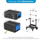 Amptron PowerUp3600 Extra Battery 3072Wh