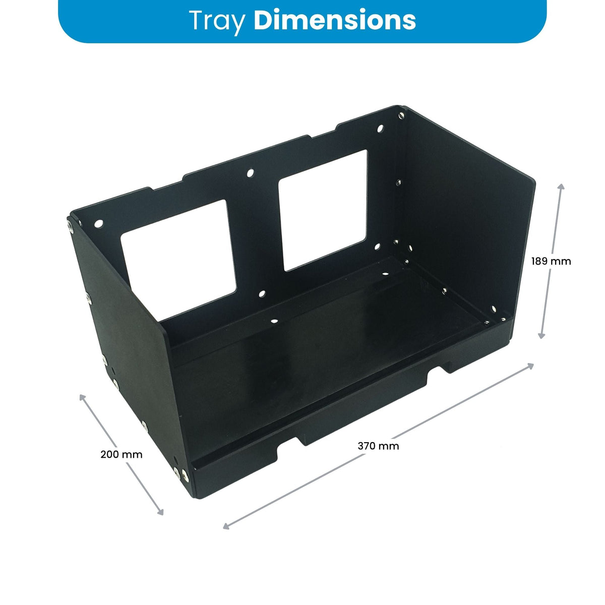 Amptron Universal Battery Mounting Tray - Type C