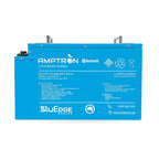 Amptron BluEdge 12V 200Ah Smart Slimline Battery in Aluminium Case