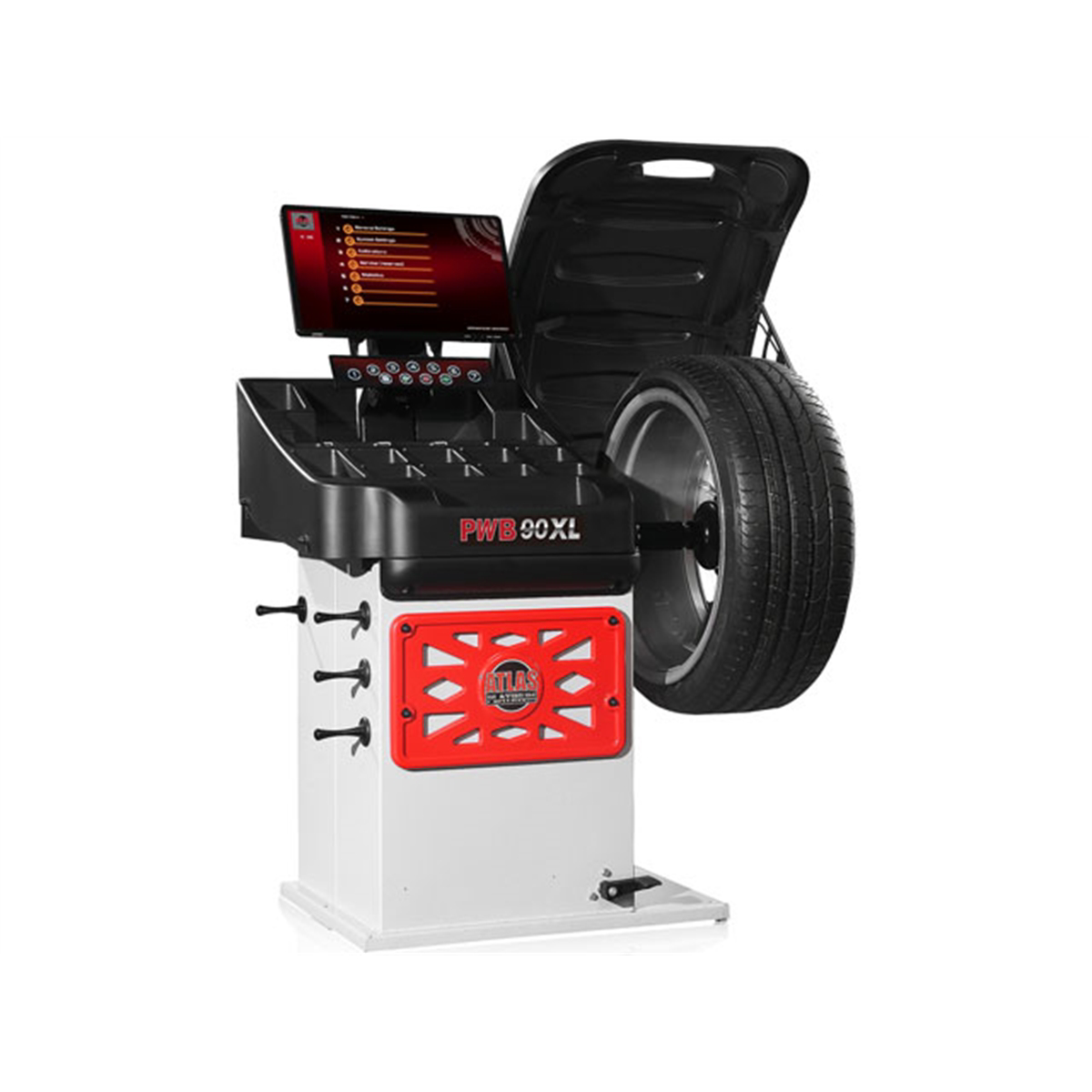 Atlas PWB90XL 3D Video Wheel Balancer with Laser Line