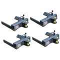 Atlas Fork Adapter Set For 2-Post Lifts, Adjustable Width (Set of 4)