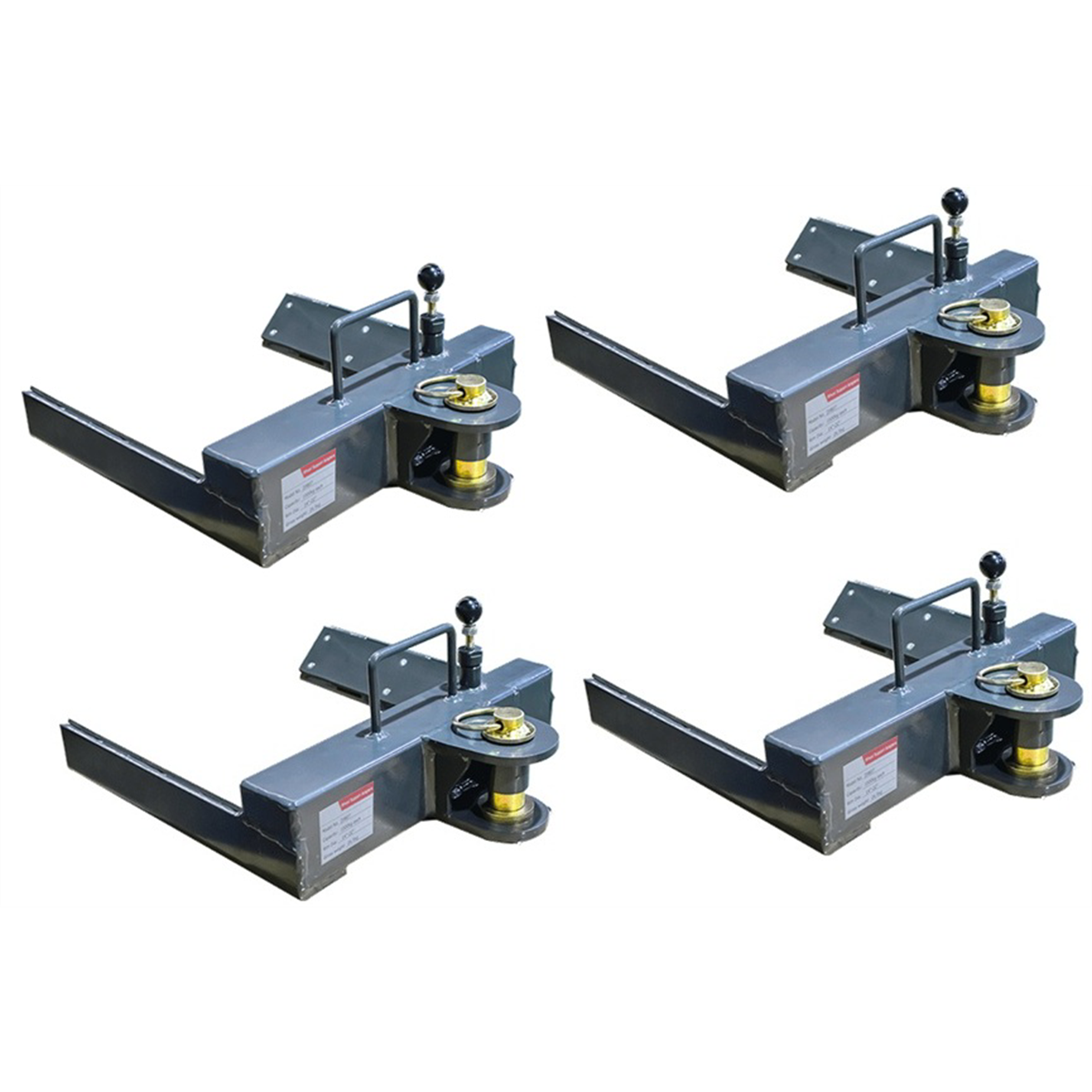 Atlas Fork Adapter Set For 2-Post Lifts, Adjustable Width (Set of 4)