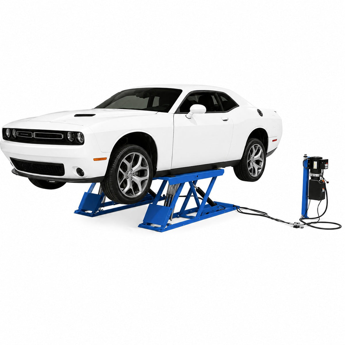 Atlas 6PL Open Center Low Rise Scissor Lift 6000 lb. Capacity