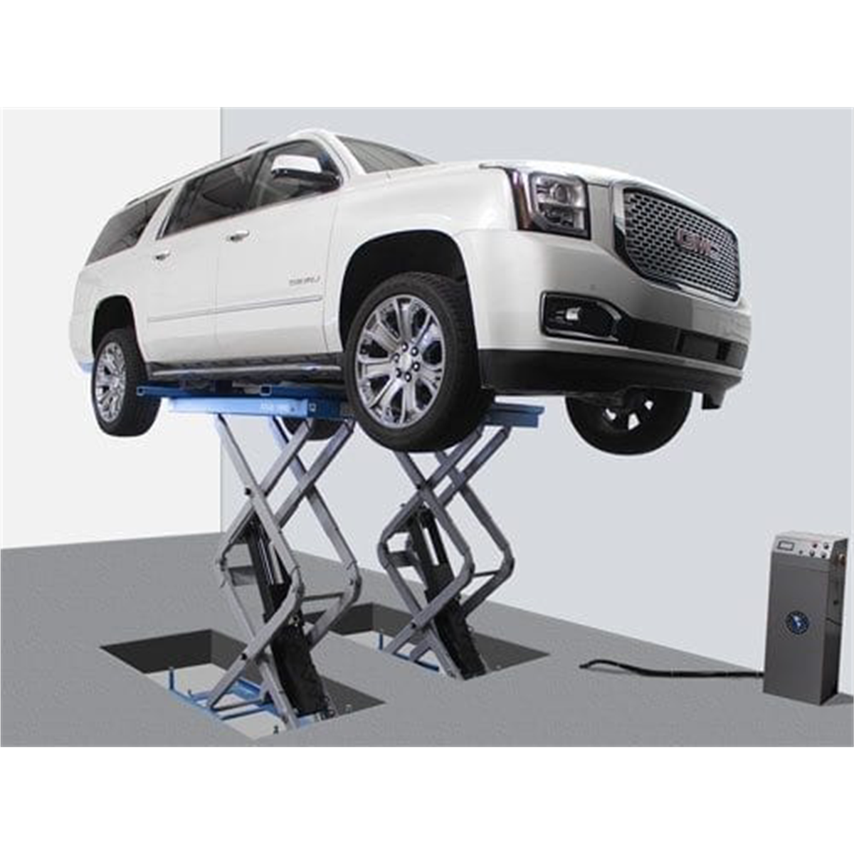 Atlas FM9SL In Ground Full-Rise Scissor Lift 9000 lb. Capacity