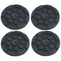Atlas Set of Replacement Round Rubber Lift Pads (4 PCS)