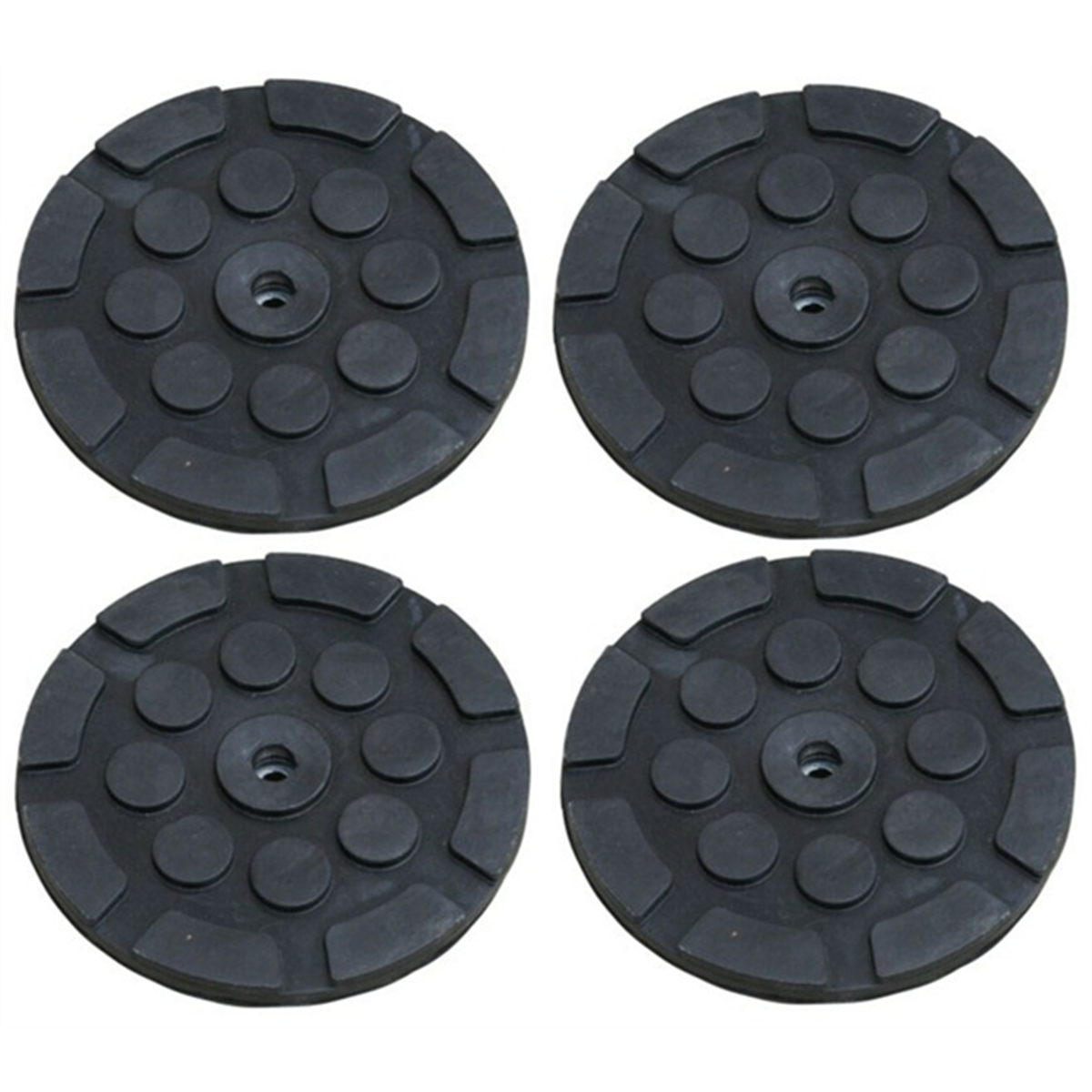 Atlas Set of Replacement Round Rubber Lift Pads (4 PCS)