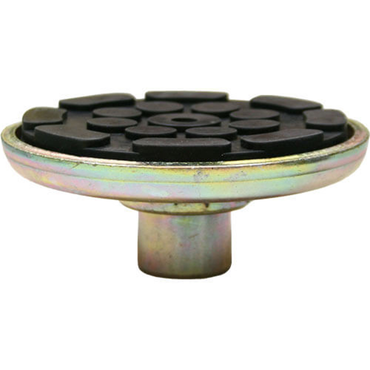 Atlas Round Lift Adapter with Rubber Pad, 1.5" Peg