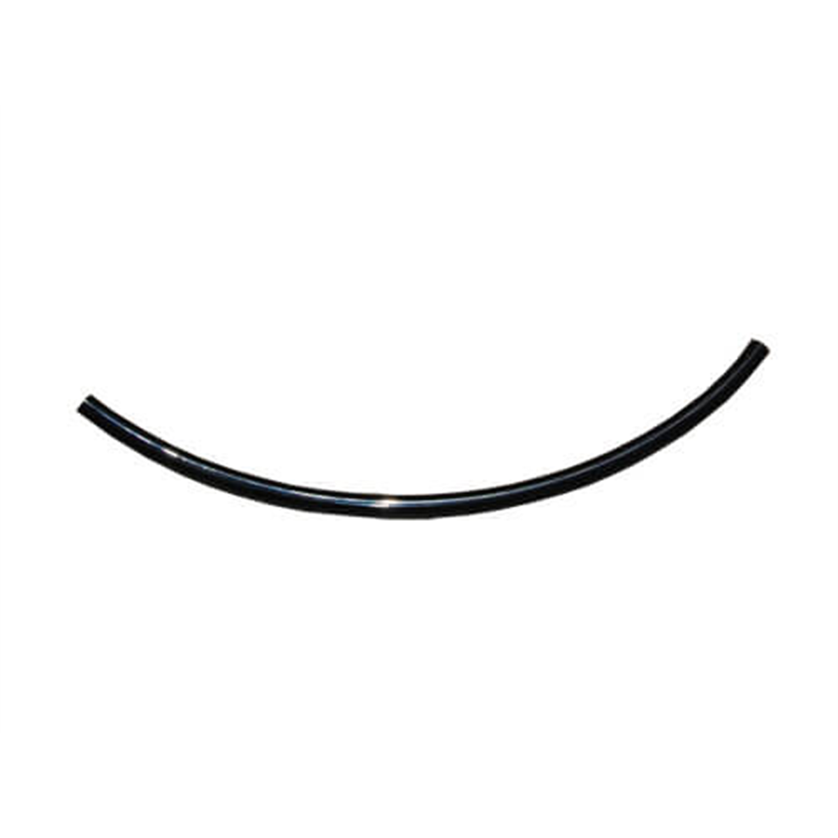 Atlas Black Plastic Tubing 8mm x 6mm (Sold by the Foot)