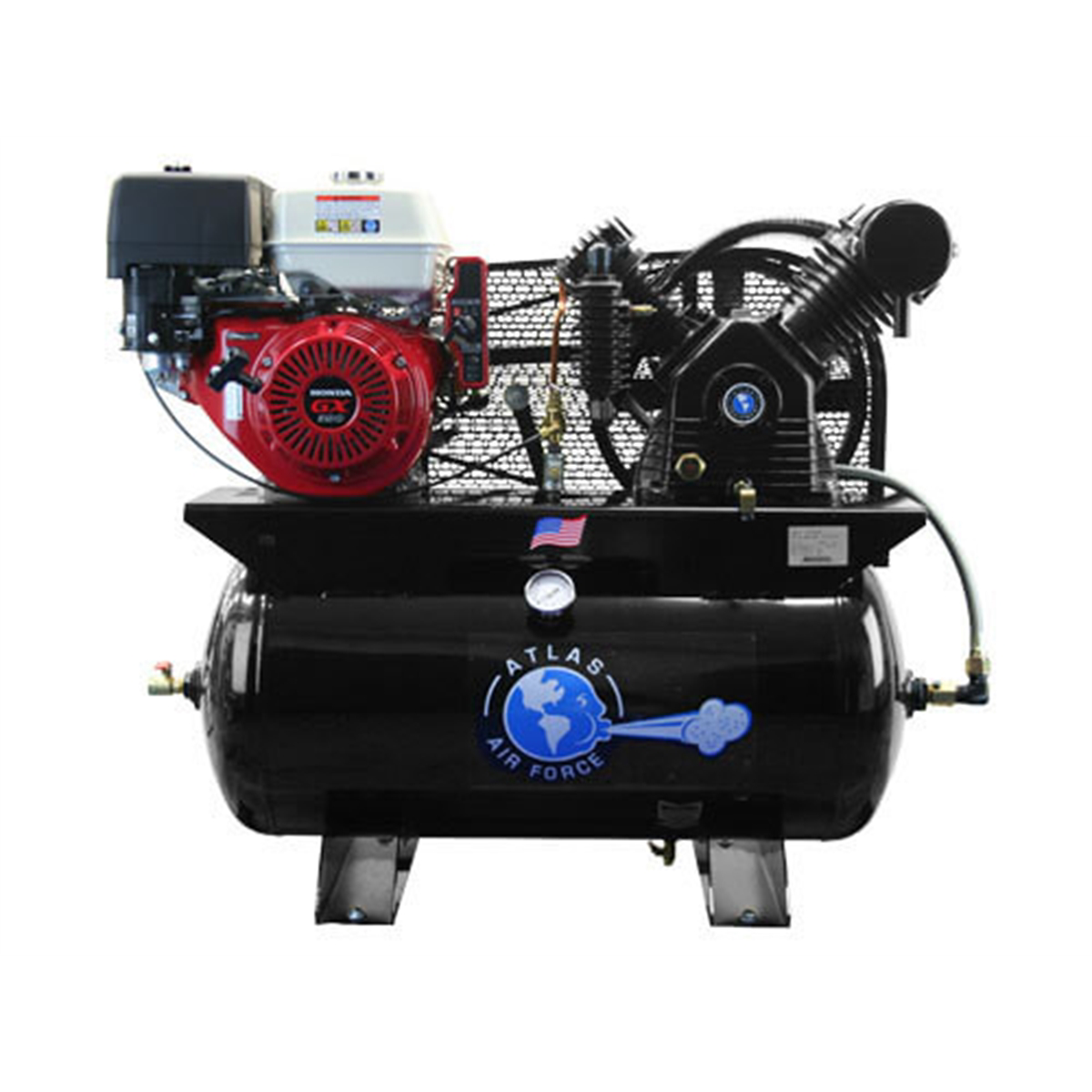 Atlas Air Force AF13 Gas 13HP 30 Gallon Air Compressor