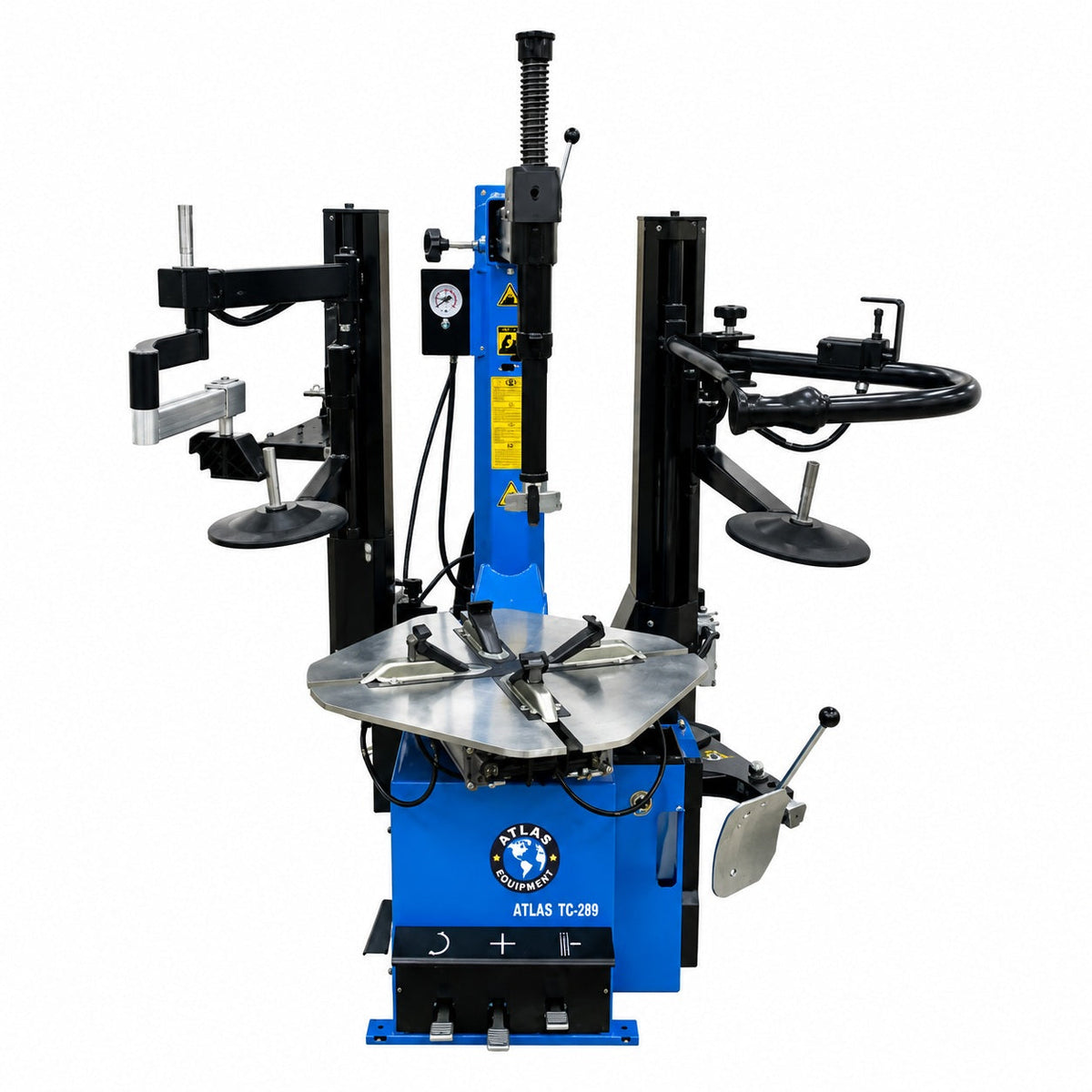 Atlas TC289 Extra Large Rim-Clamp Tire Changer with Dual Arms