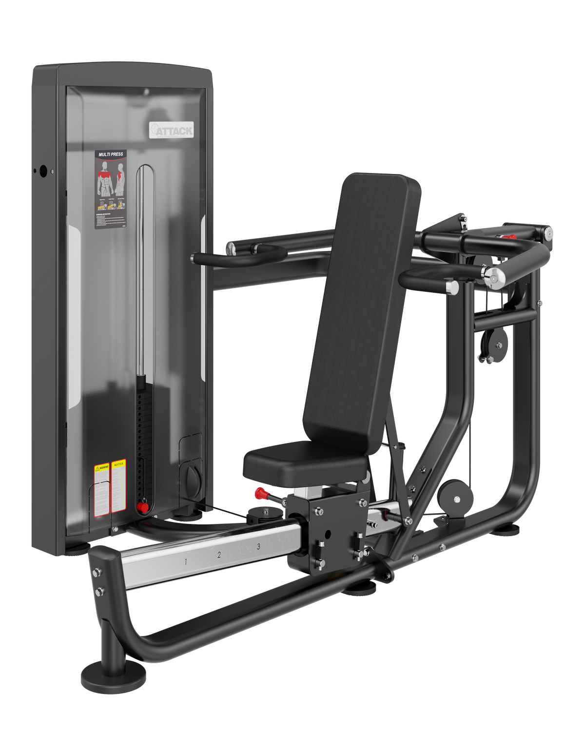 Attack Fitness Multi Press Dual Machine