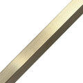 12.7mm x 12.7mm x 1.6mm (1/2" x 1/2" x 1/16") Brushed Polished Brass Angle