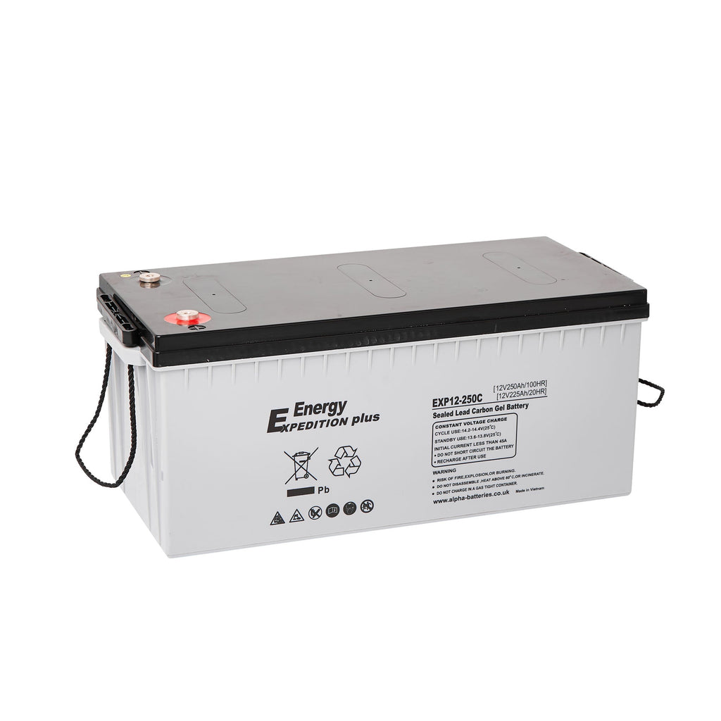 EXPEDITION Plus Ultra Deep Cycle Carbon GEL 12v 250Ah Battery