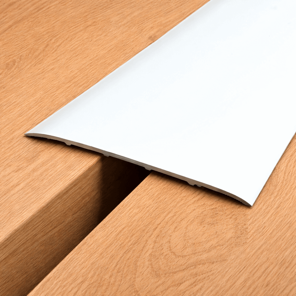 Extra Wide 80mm Heavy Duty Self-Adhesive Aluminium Floor Transition Strip