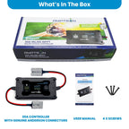 Amptron 30A 12V/24V Inline AM MPPT Bluetooth Solar charge controller with Anderson Connection