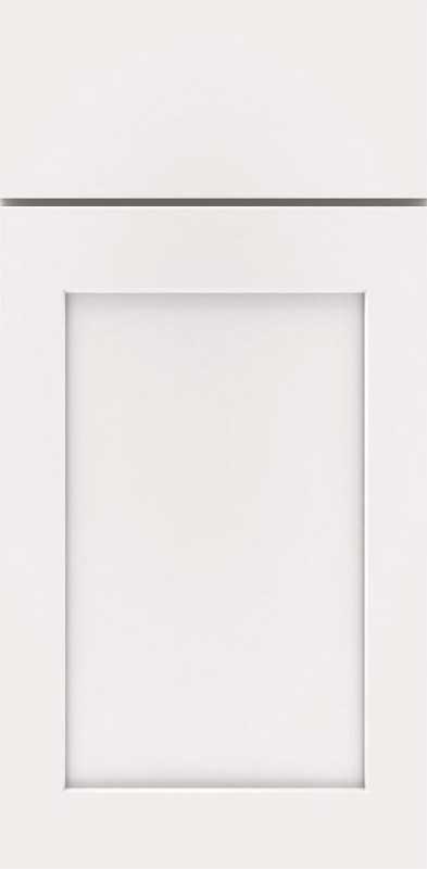 white cabinet door with shaker style panel