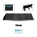 Amptron 200W Folding Lightweight Portable Solar Panel Blanket