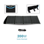 Amptron 200W Folding Lightweight Portable Solar Panel Blanket
