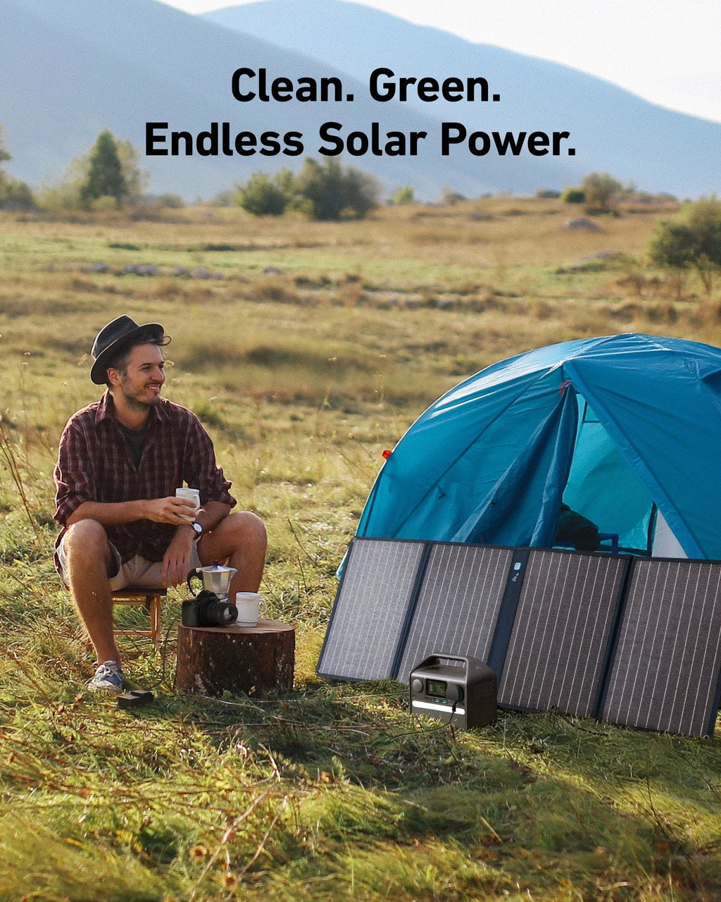 Anker SOLIX PS100 100W Bifacial Portable Solar Panel