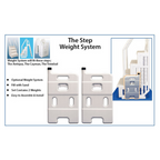 Antigua PVC Entry Pool Step, Up to 54" Deep (#AC-30163)