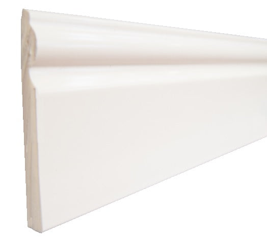 Upvc 95mm Skirting Board - Ogee/Torus Design Architrave Trim