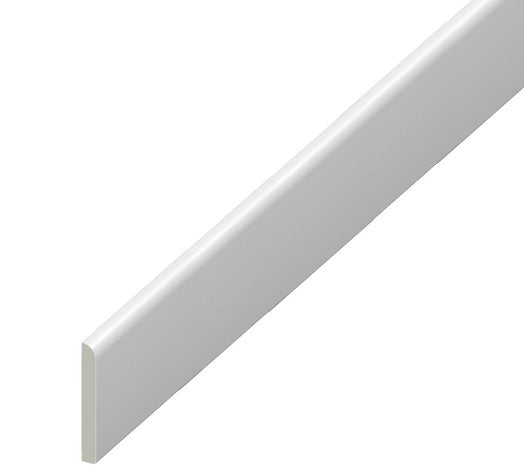 Upvc 45mm - 95mm Skirting Board - Flat Design Architrave Trim
