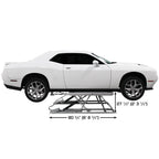 Atlas 6PL 6,000 lb Open Center Low Rise Lift