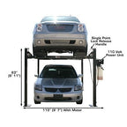 Atlas Garage PRO8000 8,000-lb 4-Post Storage Lift + Pro-Floor 8-Piece Panel Set Combo