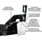 Atlas Garage PRO8000 8,000-lb 4-Post Storage Lift + Pro-Floor 8-Piece Panel Set Combo