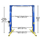 Atlas PRO-9D 9,000 lb Overhead 2-Post Lift