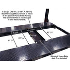 Atlas Garage PRO8000EXT 8,000 lb Extra-Tall 4-Post Lift with Pro-Floor 8-Piece Panel Combo