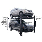 Atlas Garage PRO8000EXT 8,000 lb Extra-Tall 4-Post Lift with Pro-Floor 8-Piece Panel Combo