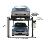 Atlas PRO8000 4 Post Lift + RJ35 Sliding Jacks Combo