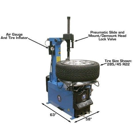 Atlas TC755EZ Tire Changer + WB49-2-PRO Wheel Balancer Combo Package