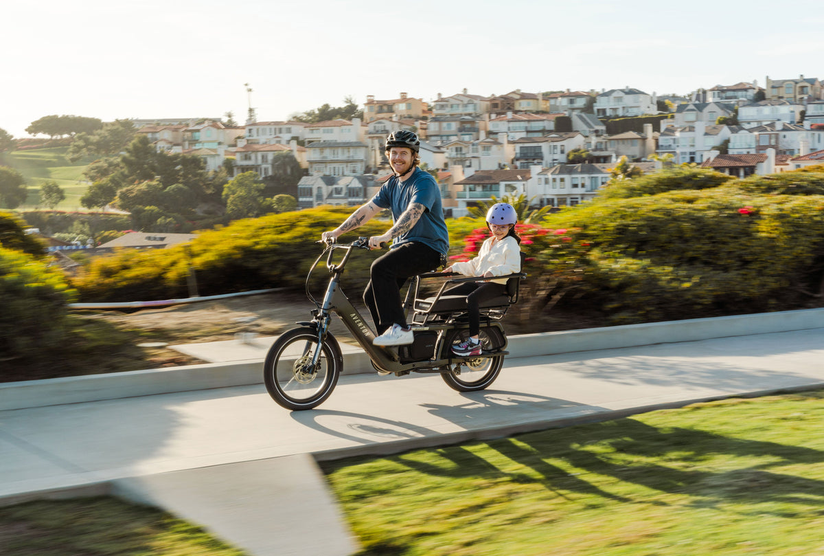 Aventon Child Carrier Kit - Handrail & Long Seatpad