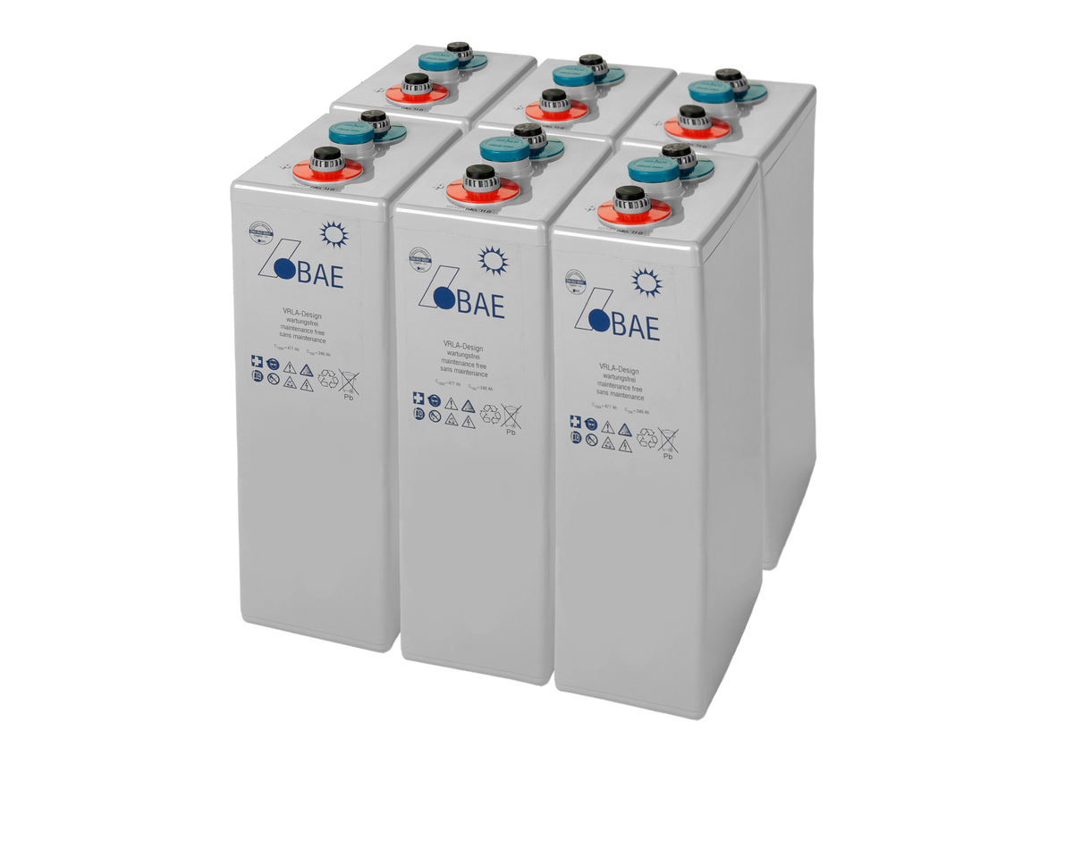 BAE PVV 2V VRLA GEL BATTERIES