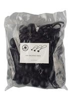 Bungee Ball Mix Black 4" 6" 10" Pack of 30