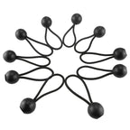 Bungee Ball Mix Black 4" 6" 10" Pack of 30