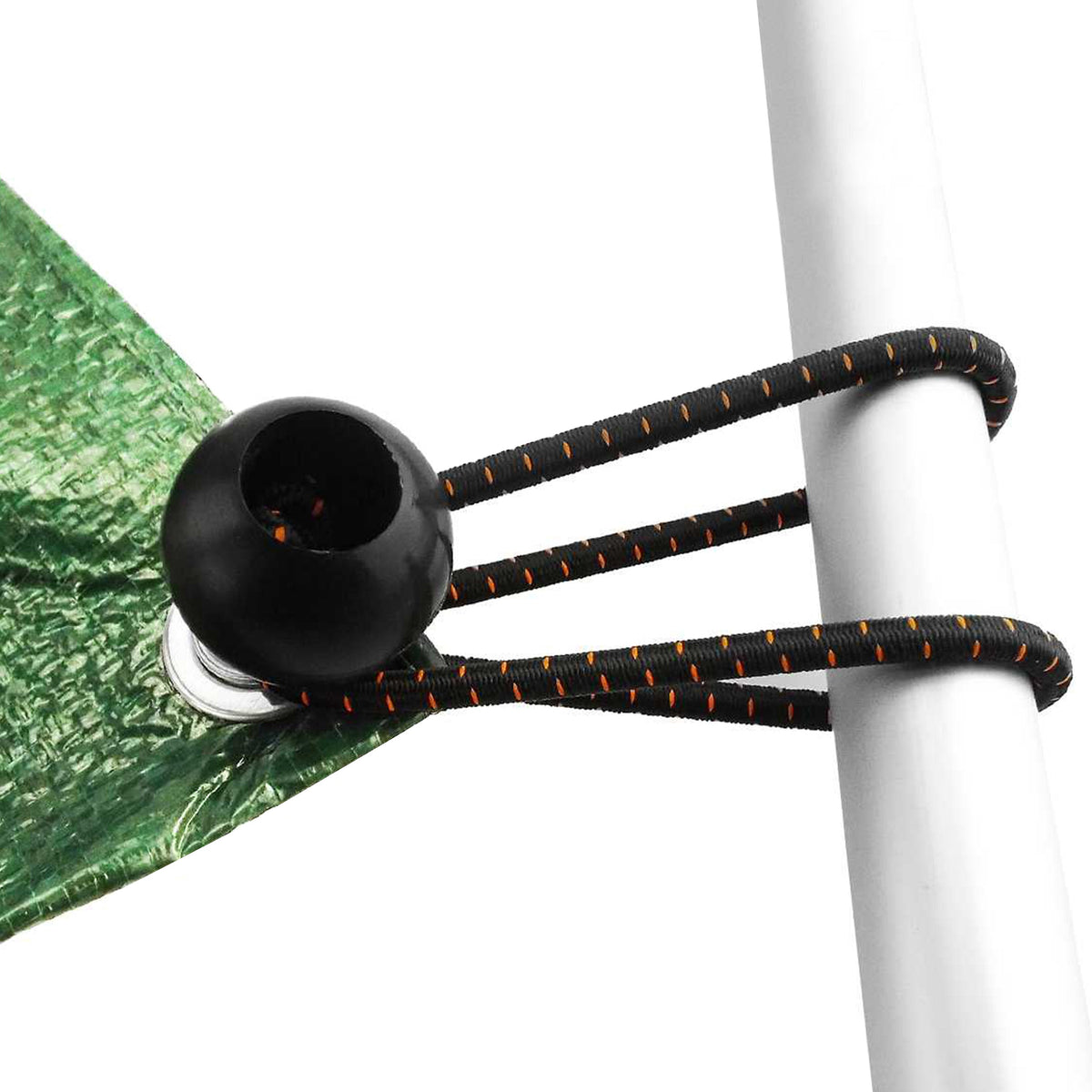 Bungee Ball Mix Black 6" 8” 10" Pack of 30