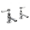 Claremont Topaz Lever Basin Pillar Taps