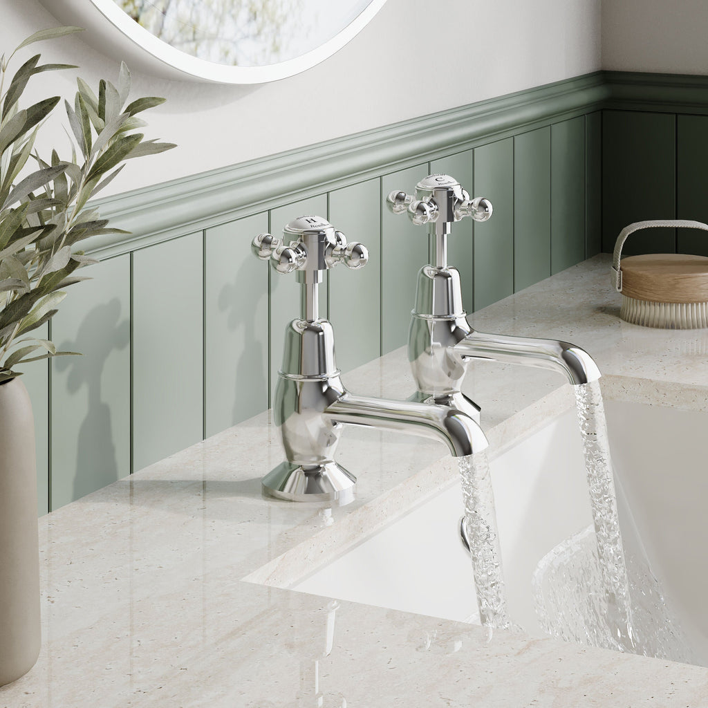 Claremont Topaz Dome Basin Pillar Taps