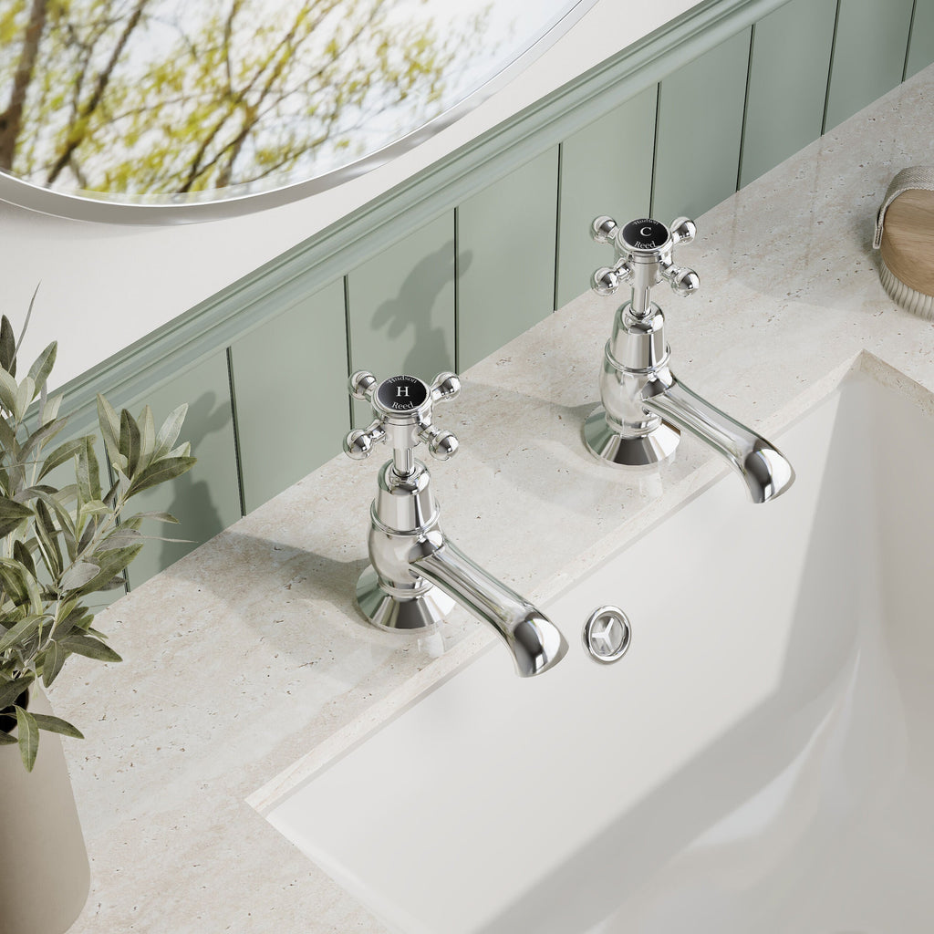 Claremont Topaz Dome Basin Pillar Taps