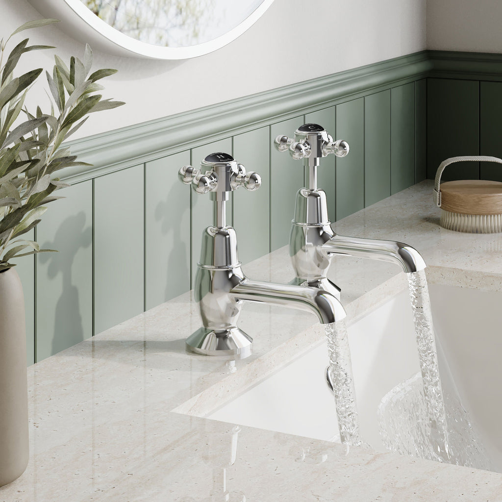 Claremont Topaz Dome Basin Pillar Taps