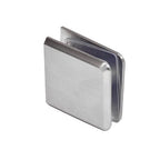 CRL Beveled Hole-in-Glass Style Wall Mount Heavy-Duty Glass Clamp