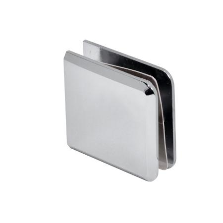 CRL Beveled Hole-in-Glass Style Wall Mount Heavy-Duty Glass Clamp